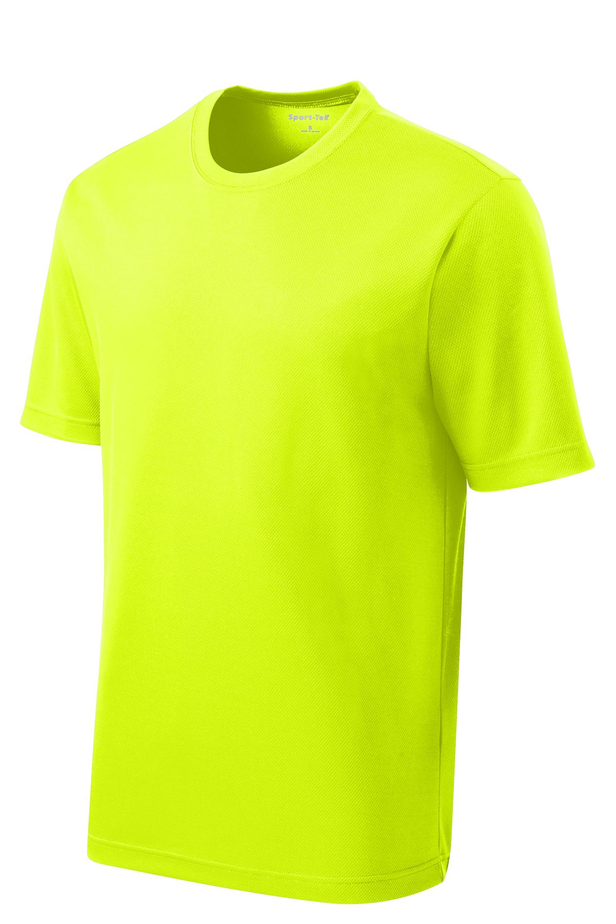 Sport-Tek PosiCharge RacerMesh Tee - Neon Yellow