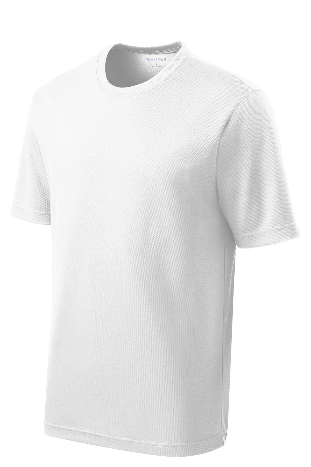 Sport-Tek PosiCharge RacerMesh Tee - White