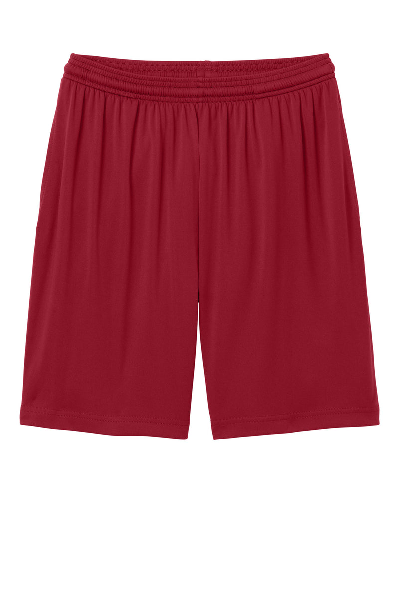 Sport-Tek PosiCharge Competitor 7  Pocketed Short - Deep Red