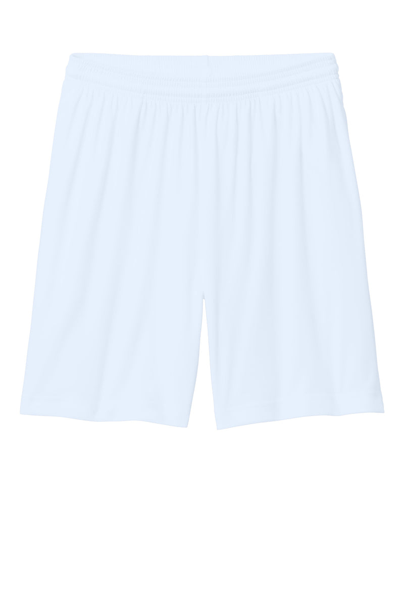 Sport-Tek PosiCharge Competitor 7  Pocketed Short - White
