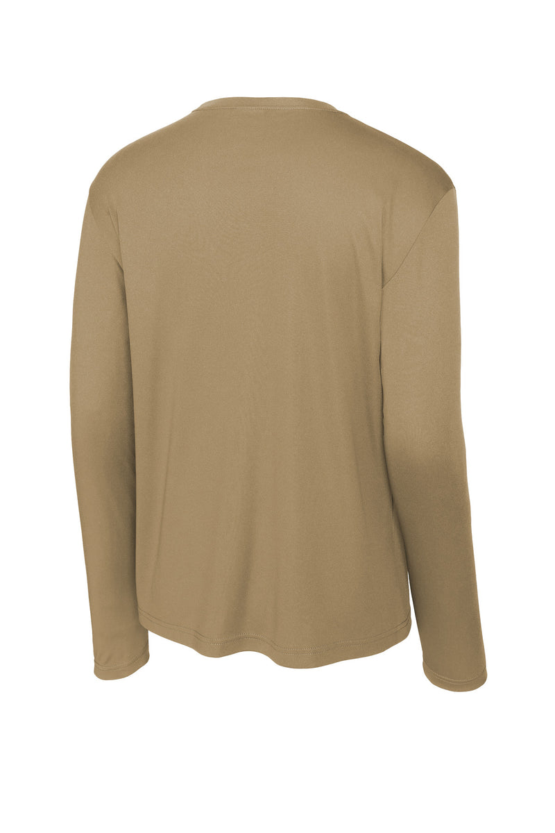 Sport-Tek Long Sleeve PosiCharge Competitor Tee - Coyote Brown