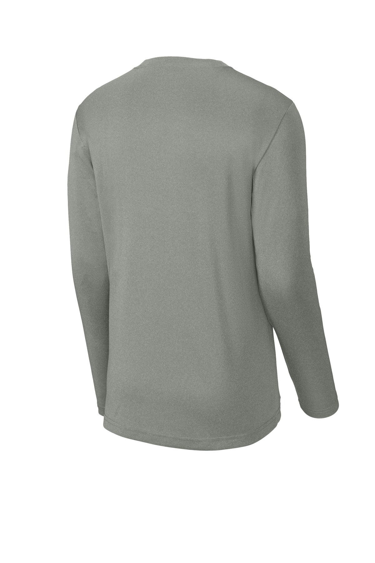 Sport-Tek Long Sleeve PosiCharge Competitor Tee - Grey Concrete Heather