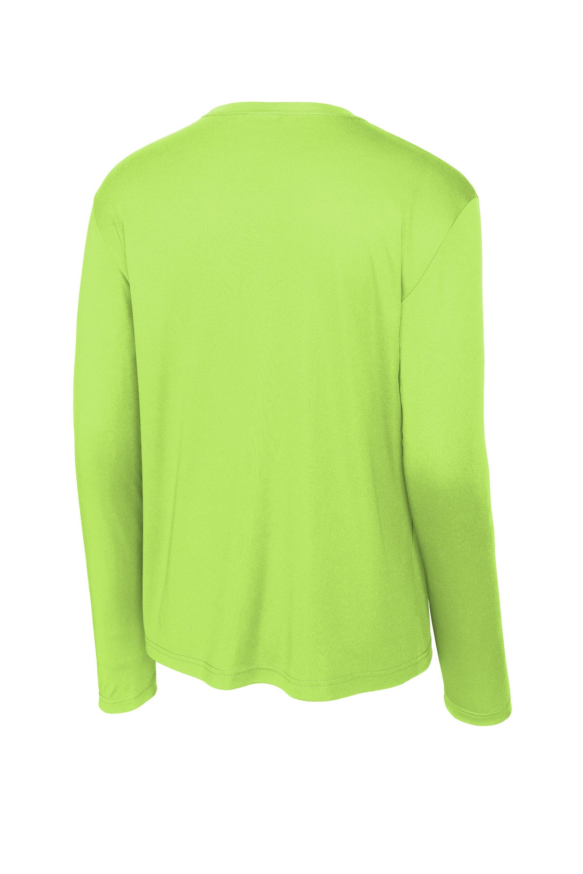 Sport-Tek Long Sleeve PosiCharge Competitor Tee - Lime Shock