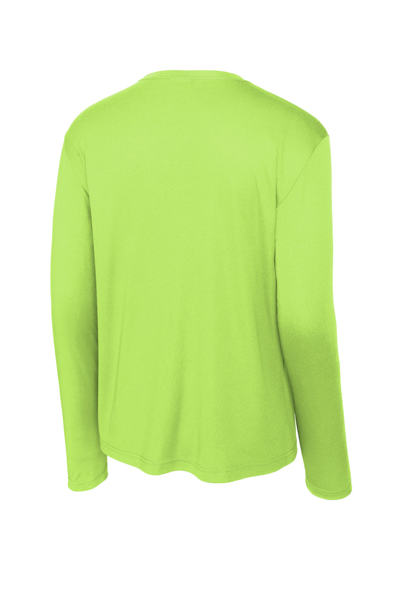 Sport-Tek Long Sleeve PosiCharge Competitor Tee - Lime Shock