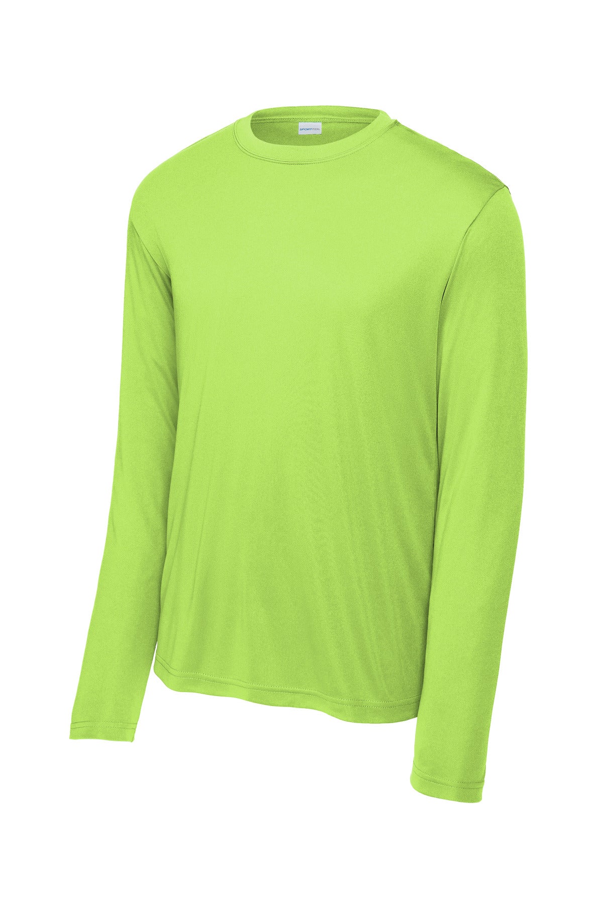 Sport-Tek Long Sleeve PosiCharge Competitor Tee - Lime Shock