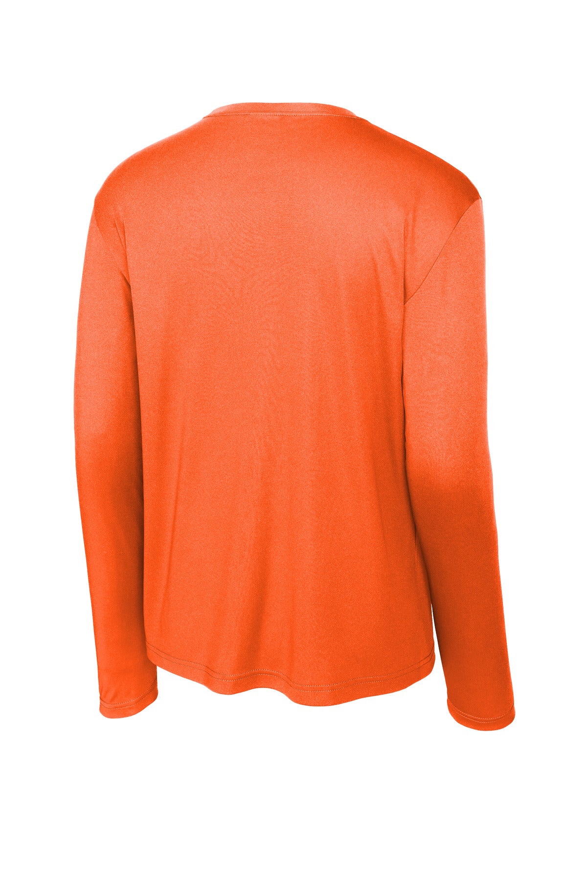 Sport-Tek Long Sleeve PosiCharge Competitor Tee - Neon Orange