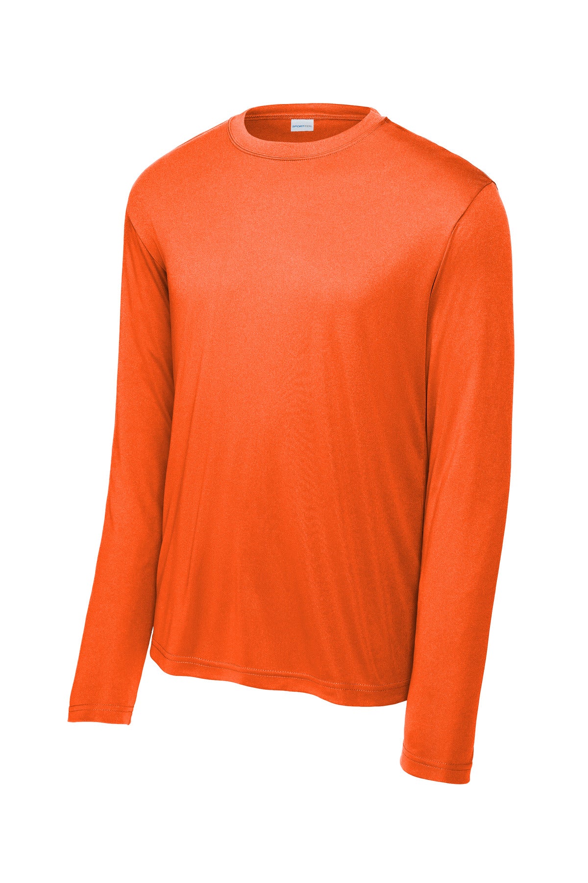 Sport-Tek Long Sleeve PosiCharge Competitor Tee - Neon Orange