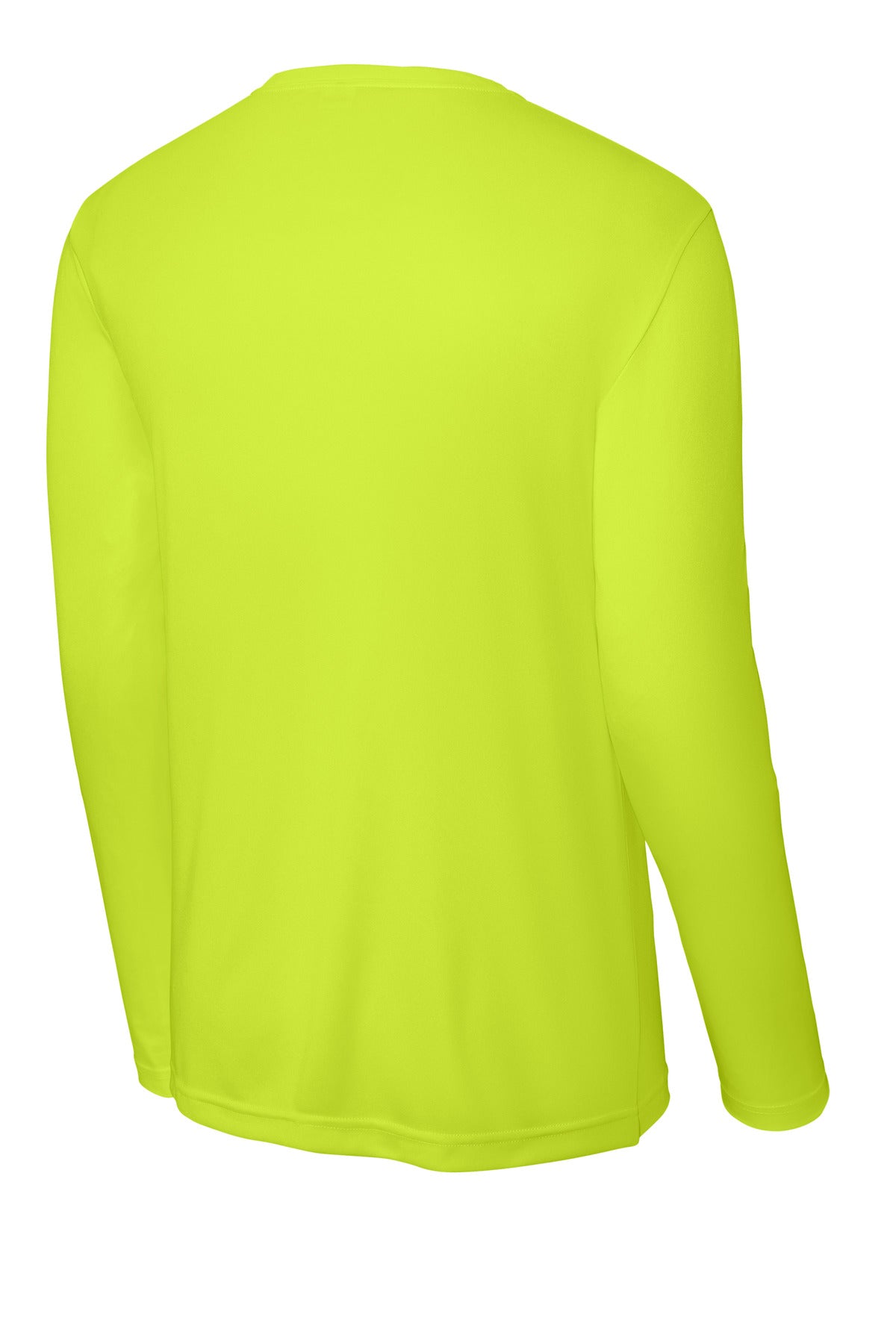 Sport-Tek Long Sleeve PosiCharge Competitor Tee - Neon Yellow