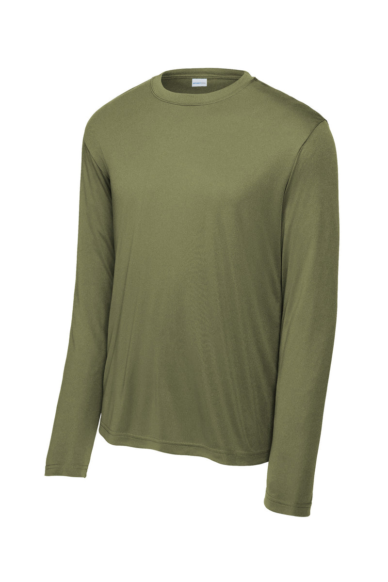 Sport-Tek Long Sleeve PosiCharge Competitor Tee - Olive Drab Green