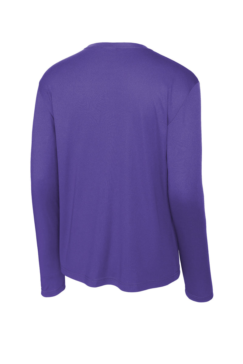 Sport-Tek Long Sleeve PosiCharge Competitor Tee - Purple