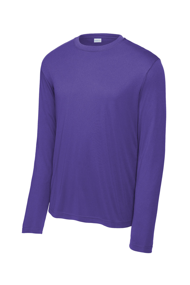 Sport-Tek Long Sleeve PosiCharge Competitor Tee - Purple