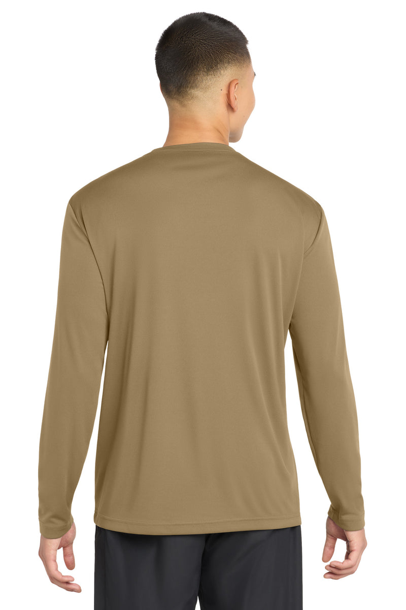 Sport-Tek Long Sleeve PosiCharge Competitor Tee - Coyote Brown