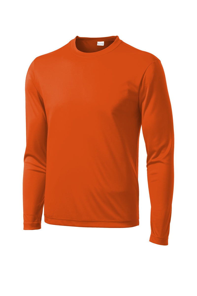 Sport-Tek Long Sleeve PosiCharge Competitor Tee - Deep Orange