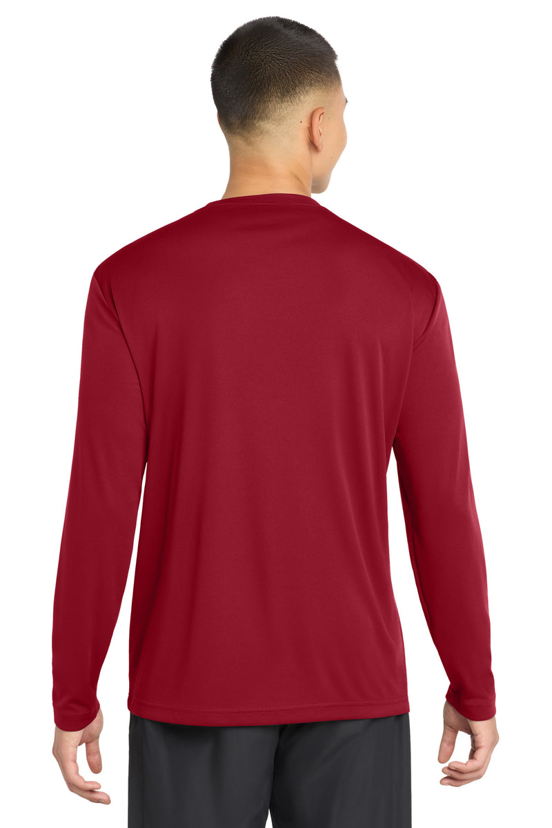 Sport-Tek Long Sleeve PosiCharge Competitor Tee - Deep Red