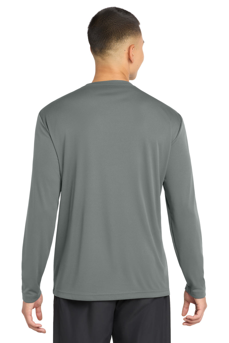 Sport-Tek Long Sleeve PosiCharge Competitor Tee - Grey Concrete