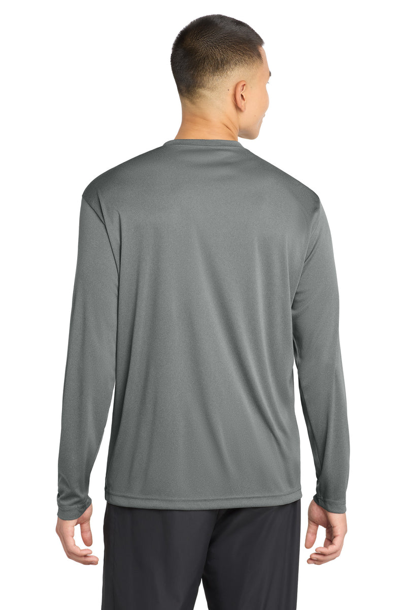 Sport-Tek Long Sleeve PosiCharge Competitor Tee - Iron Grey Heather