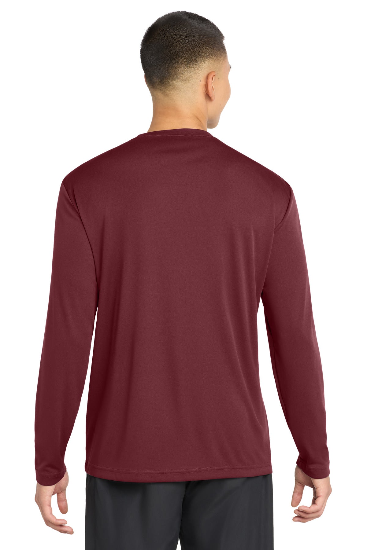 Sport-Tek Long Sleeve PosiCharge Competitor Tee - Maroon
