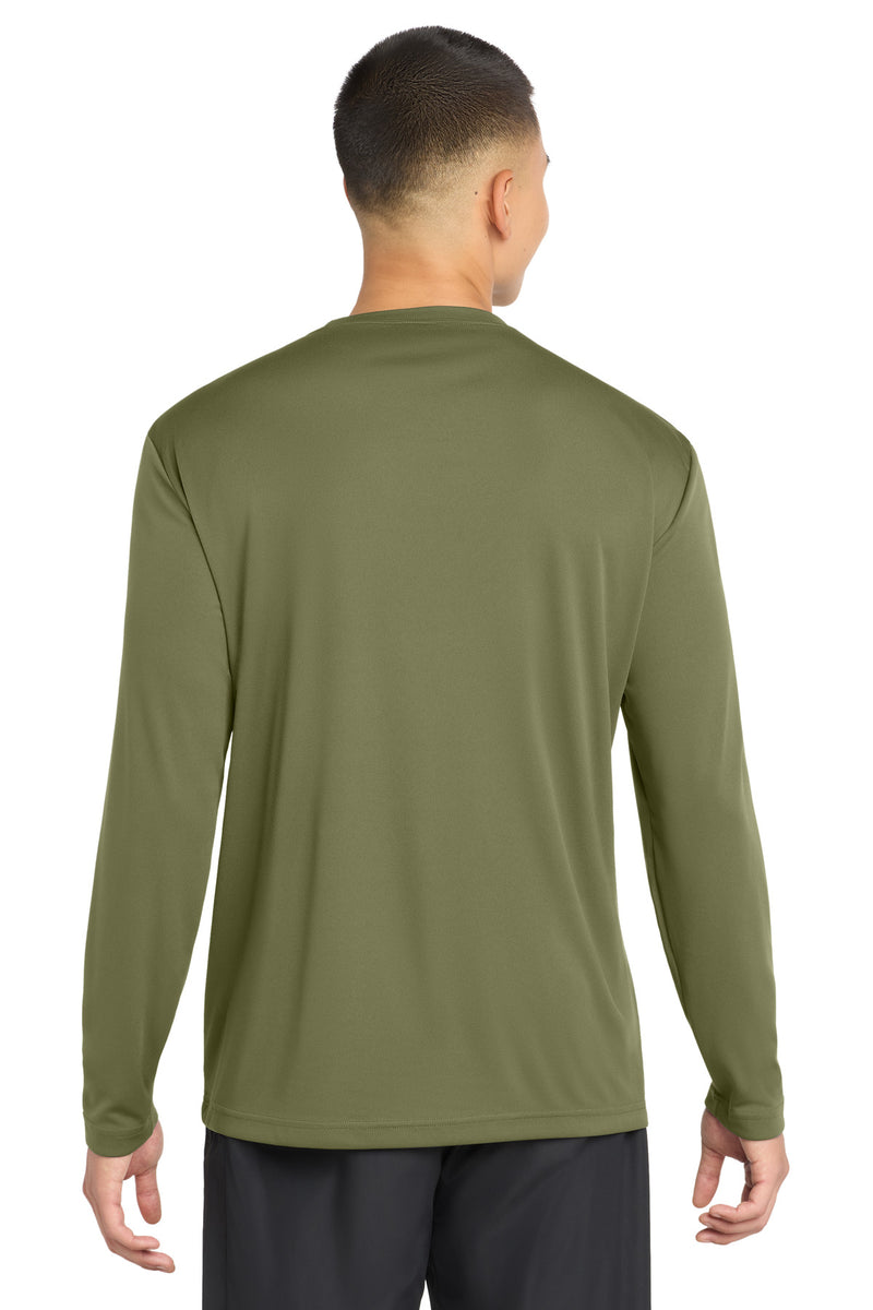 Sport-Tek Long Sleeve PosiCharge Competitor Tee - Olive Drab Green