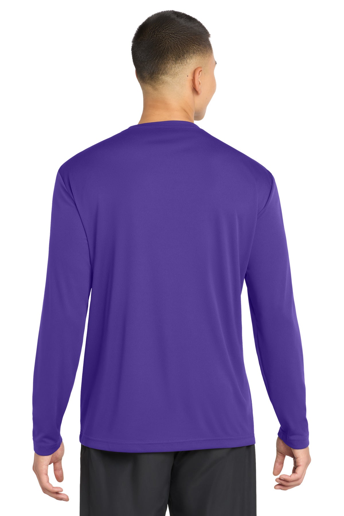 Sport-Tek Long Sleeve PosiCharge Competitor Tee - Purple