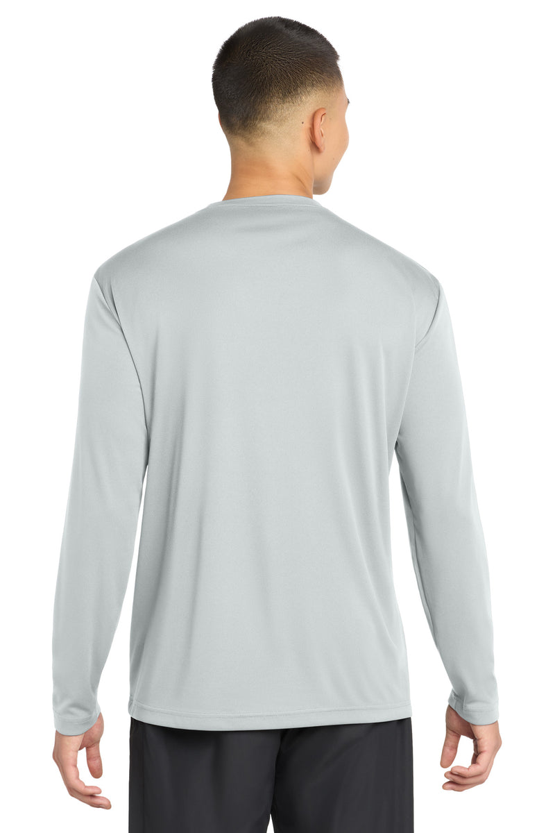 Sport-Tek Long Sleeve PosiCharge Competitor Tee - Silver