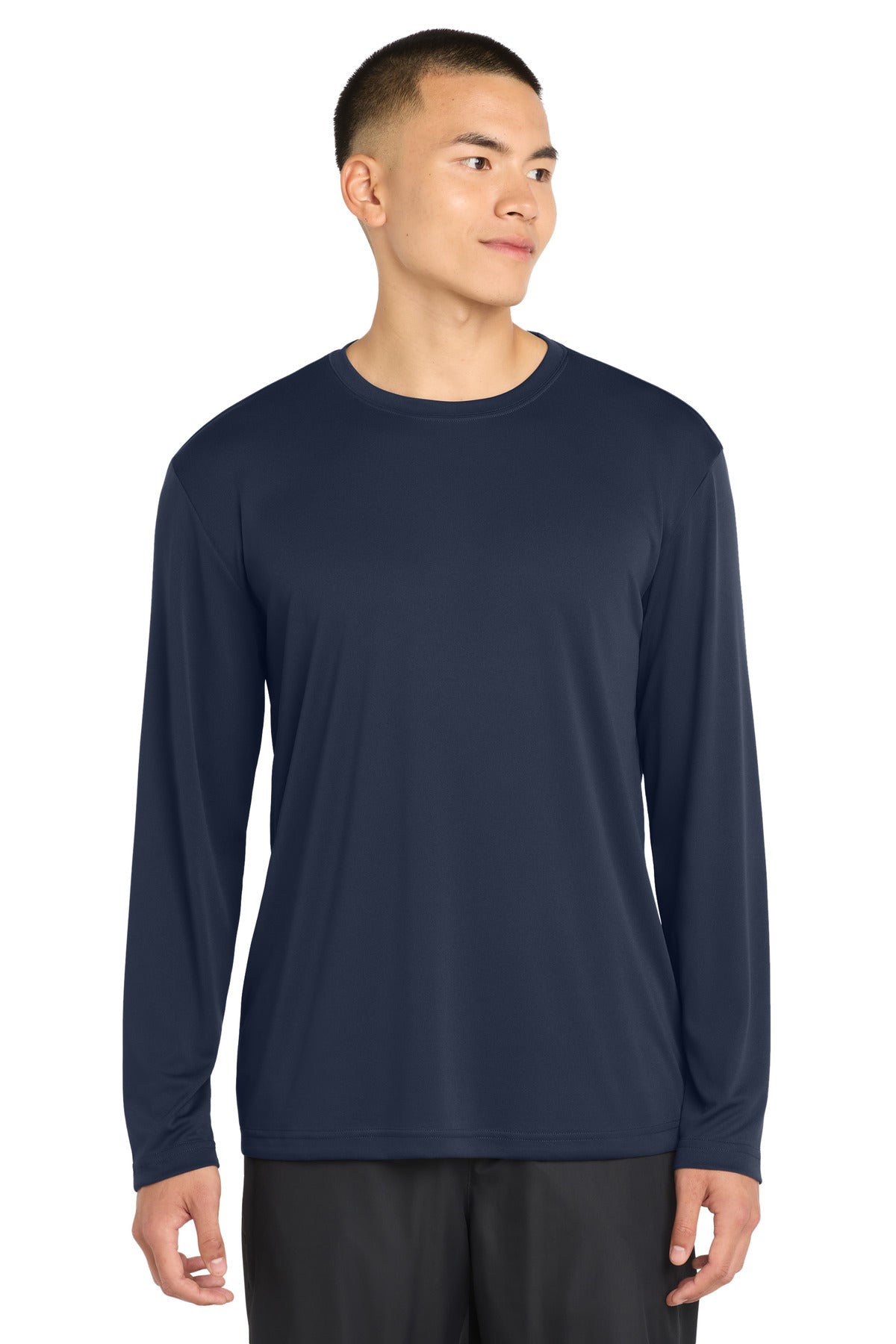 Sport-Tek Long Sleeve PosiCharge Competitor Tee - True Navy