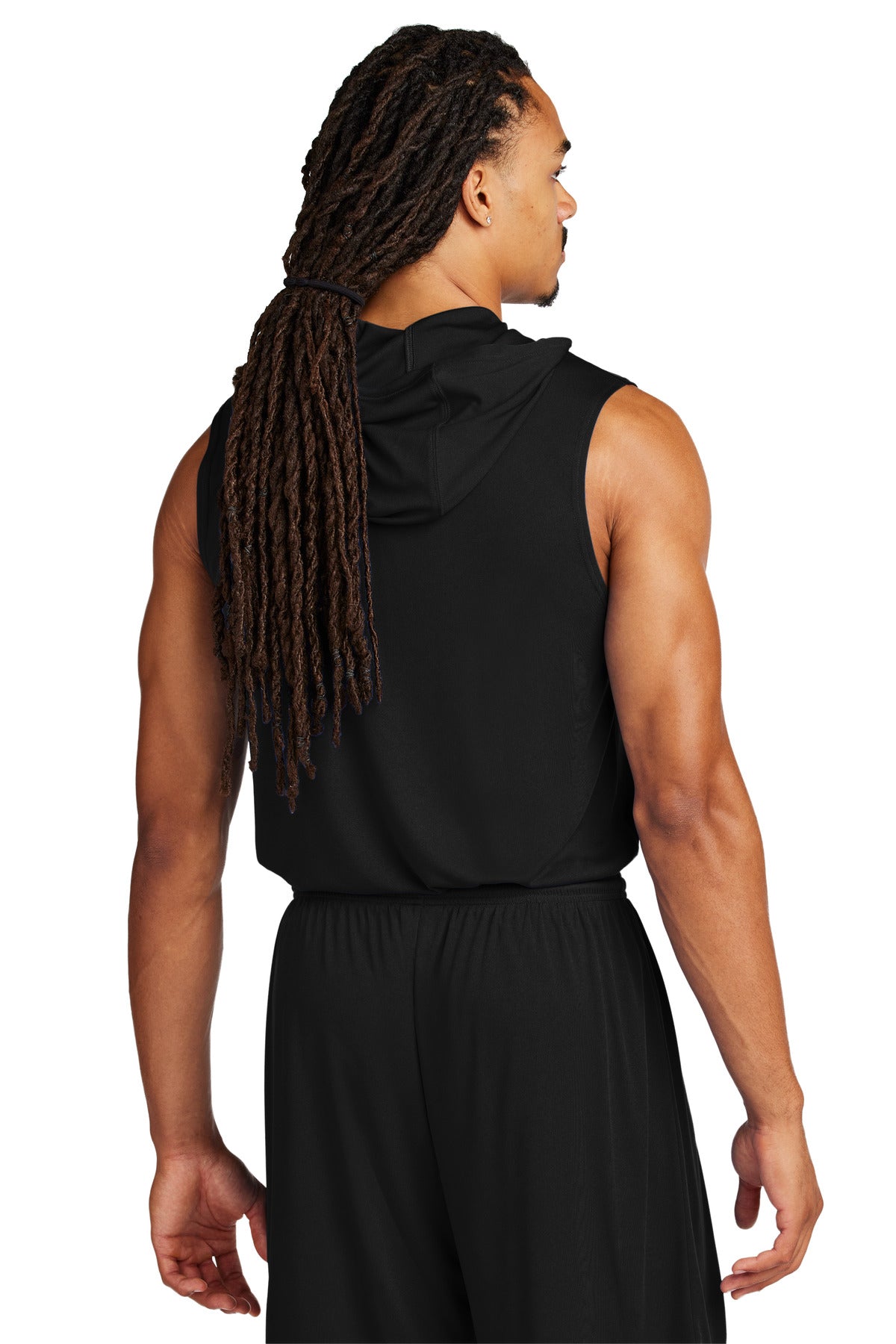 Sport-Tek Competitor Sleeveless Hoodie - Black