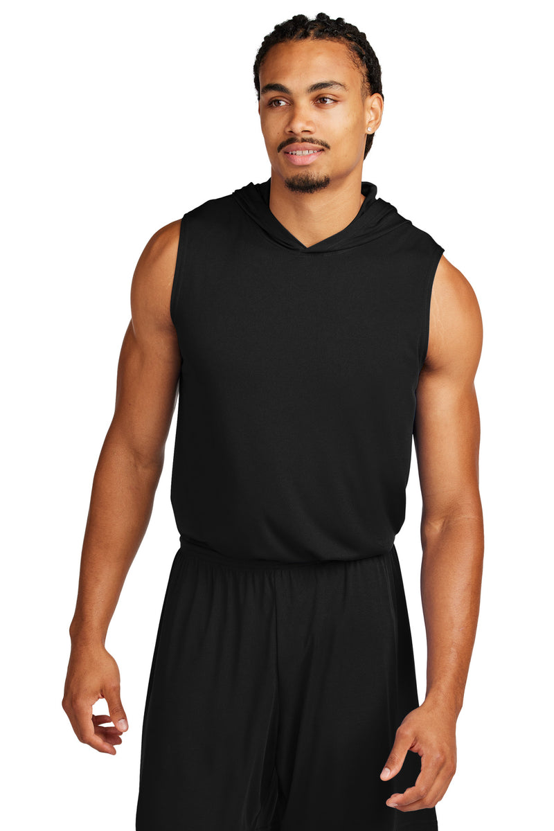 Sport-Tek Competitor Sleeveless Hoodie - Black