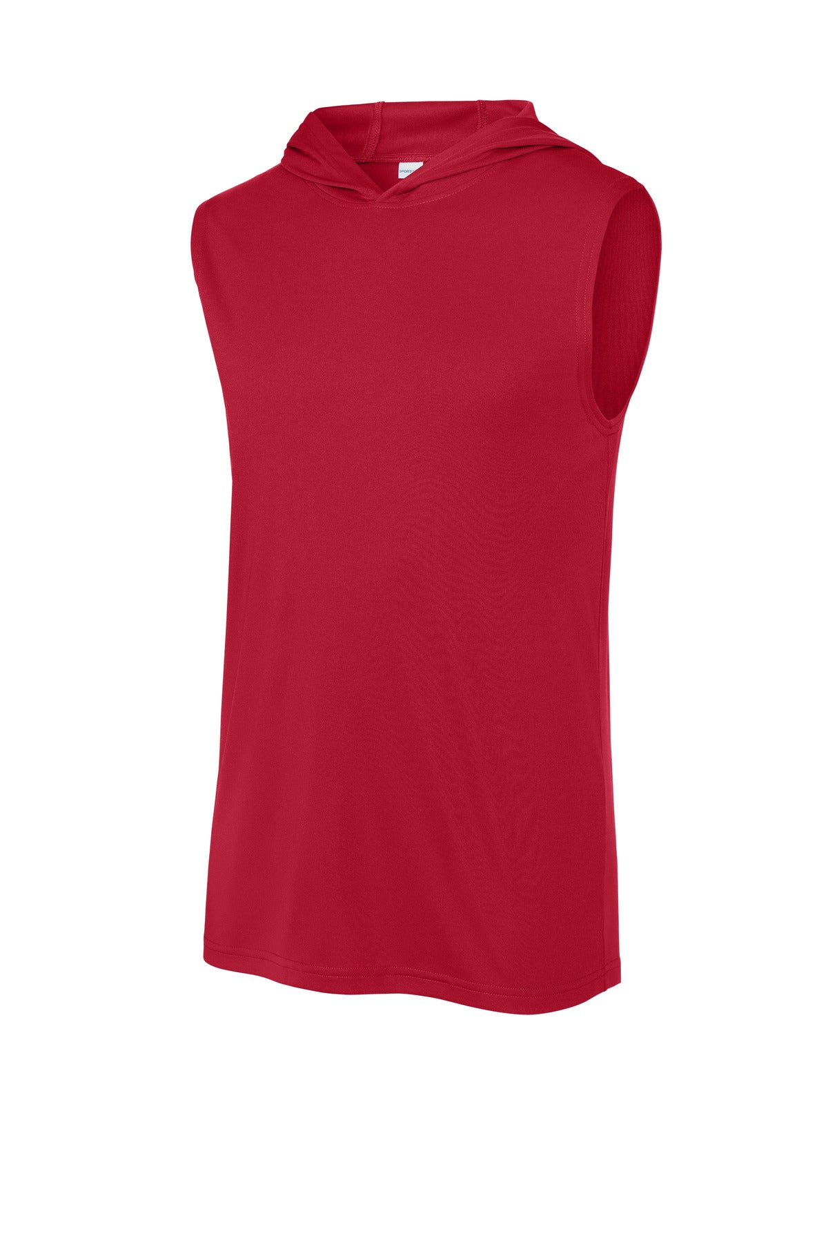 Sport-Tek Competitor Sleeveless Hoodie - Deep Red