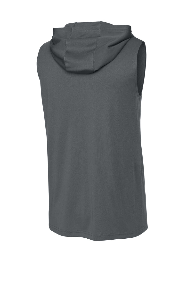 Sport-Tek Competitor Sleeveless Hoodie - Iron Grey