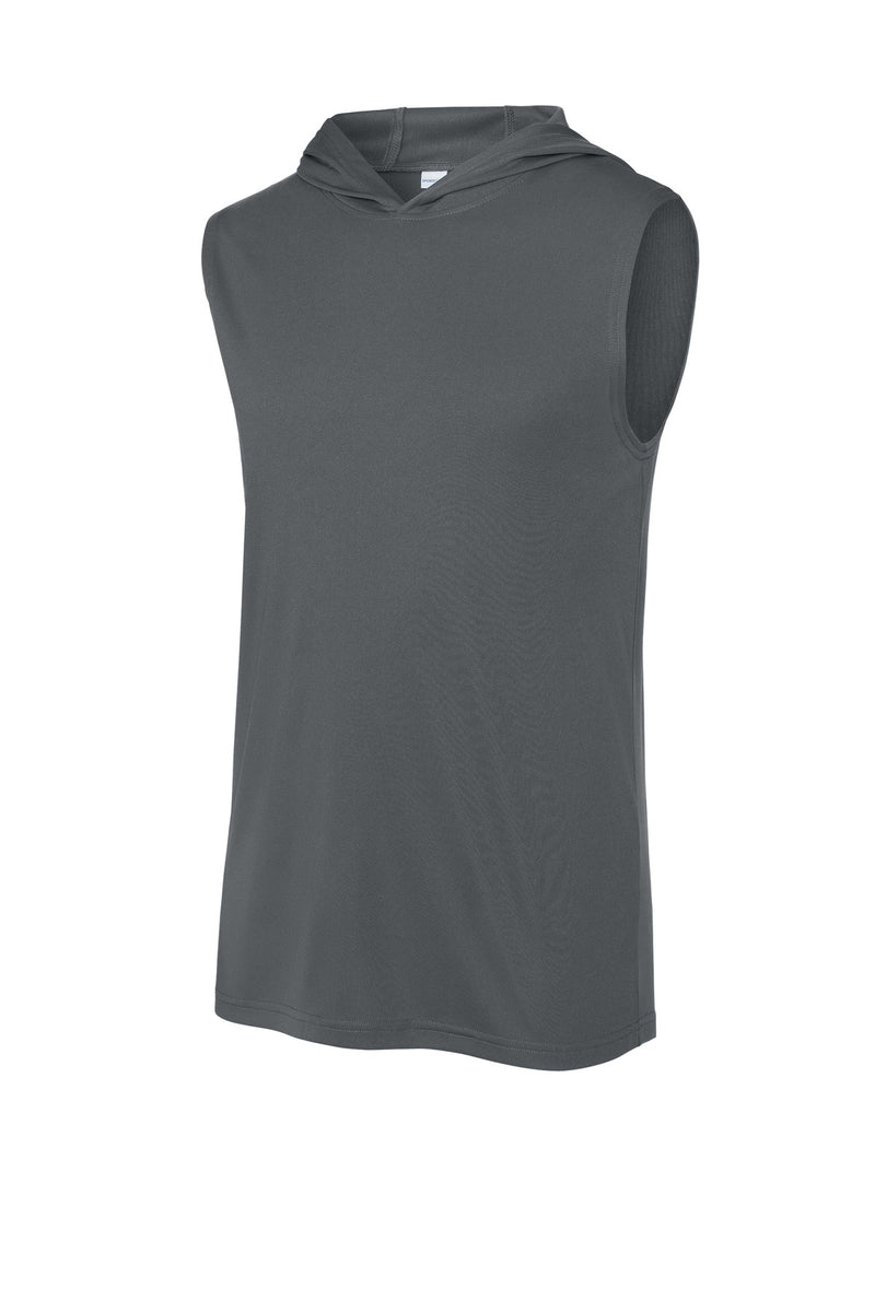 Sport-Tek Competitor Sleeveless Hoodie - Iron Grey