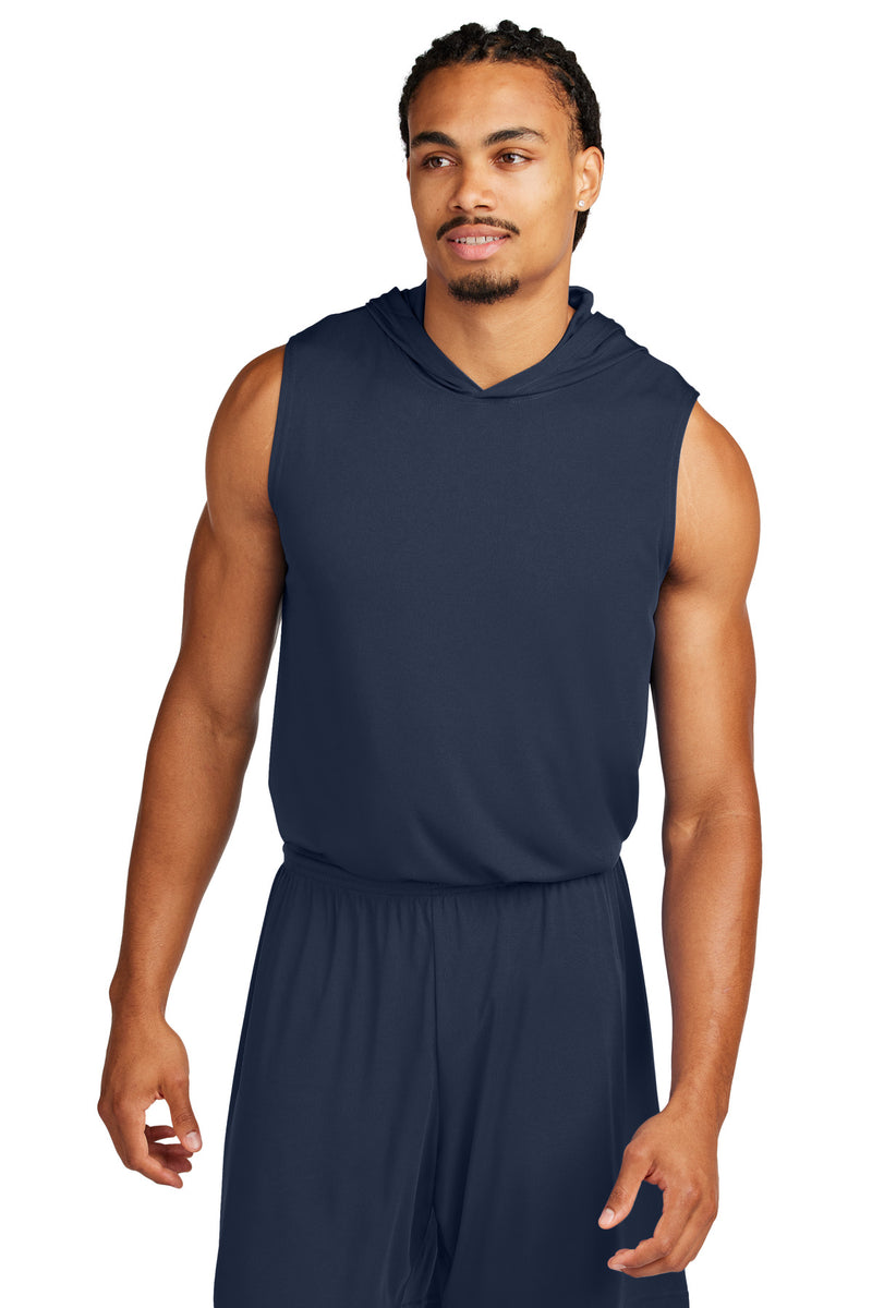 Sport-Tek Competitor Sleeveless Hoodie - True Navy