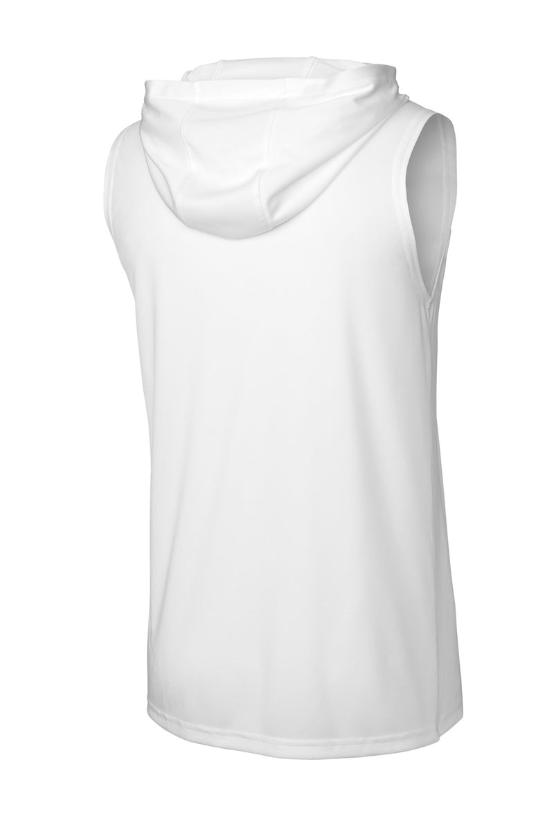 Sport-Tek Competitor Sleeveless Hoodie - White