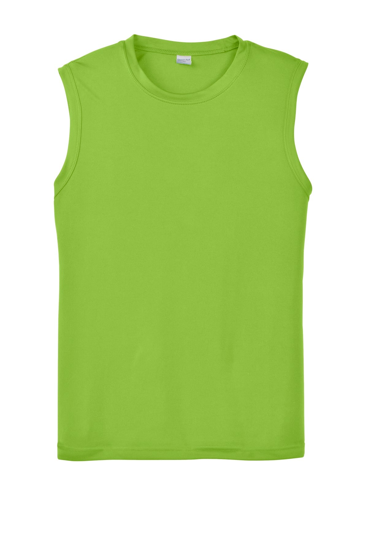 Sport-Tek Sleeveless PosiCharge Competitor Tee - Lime Shock