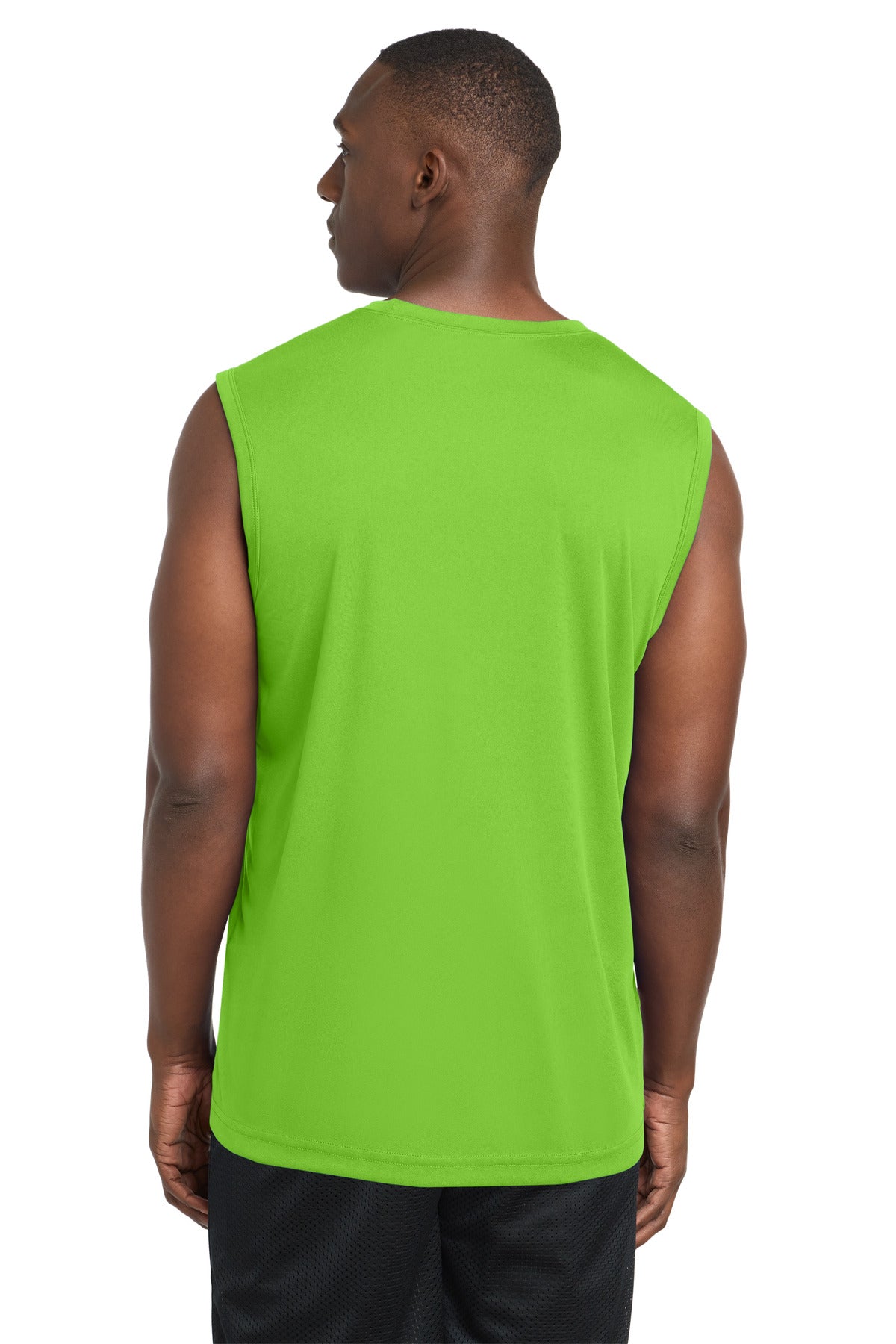 Sport-Tek Sleeveless PosiCharge Competitor Tee - Lime Shock