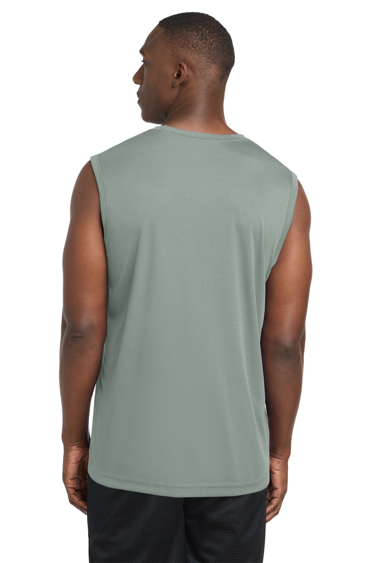 Sport-Tek Sleeveless PosiCharge Competitor Tee - Silver