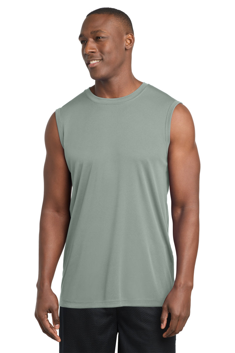 Sport-Tek Sleeveless PosiCharge Competitor Tee - Silver