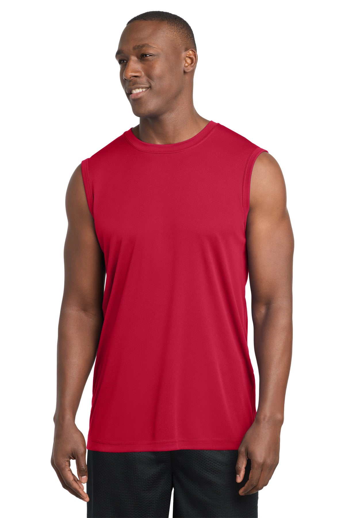 Sport-Tek Sleeveless PosiCharge Competitor Tee - True Red
