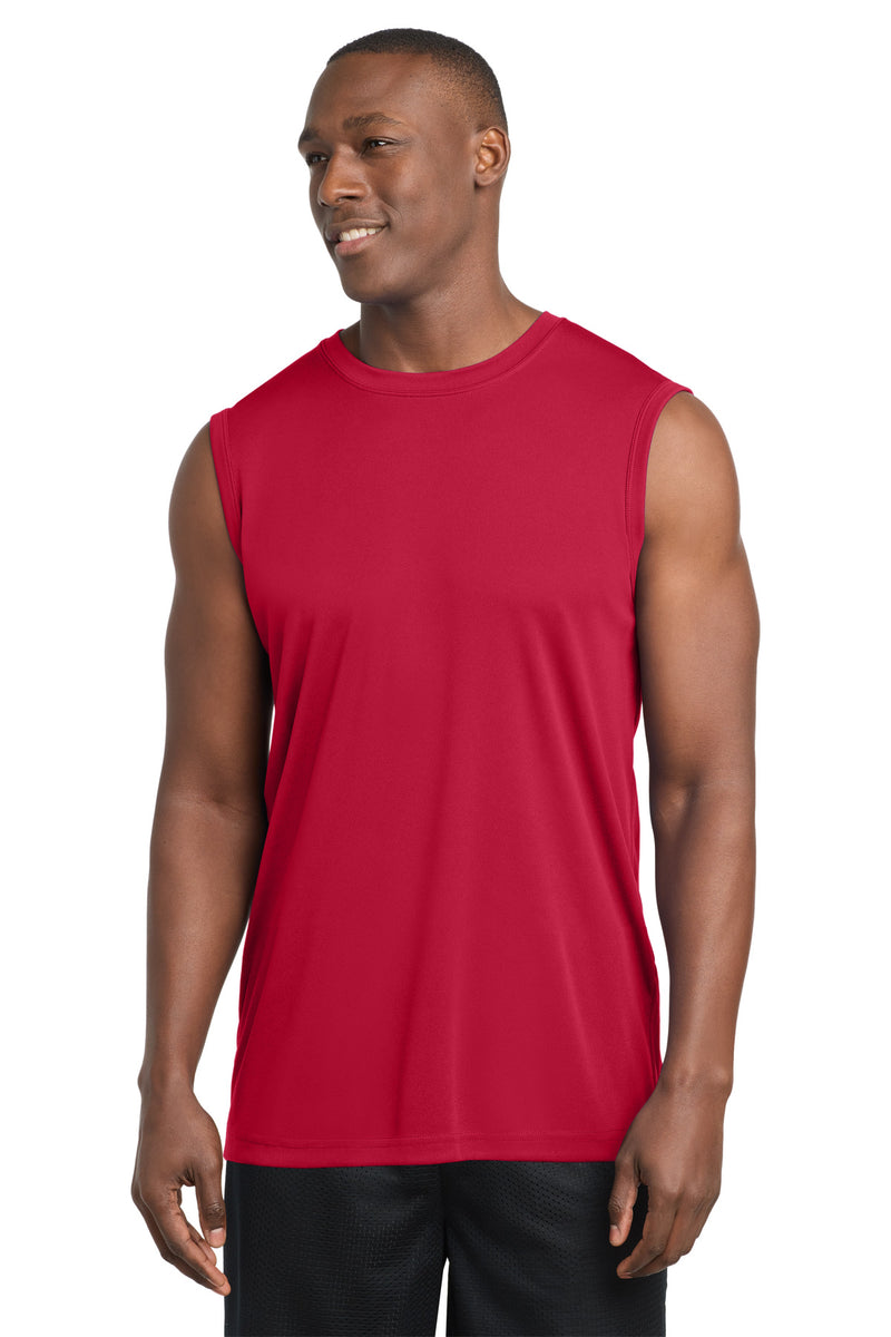 Sport-Tek Sleeveless PosiCharge Competitor Tee - True Red