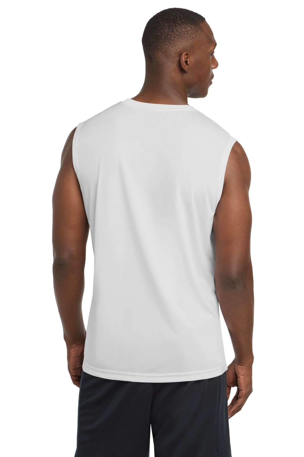 Sport-Tek Sleeveless PosiCharge Competitor Tee - White