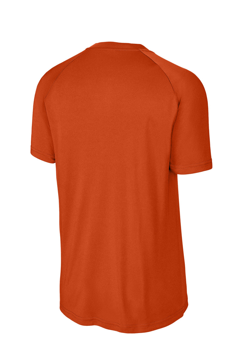 Sport-Tek PosiCharge Competitor 2-Button Henley - Deep Orange