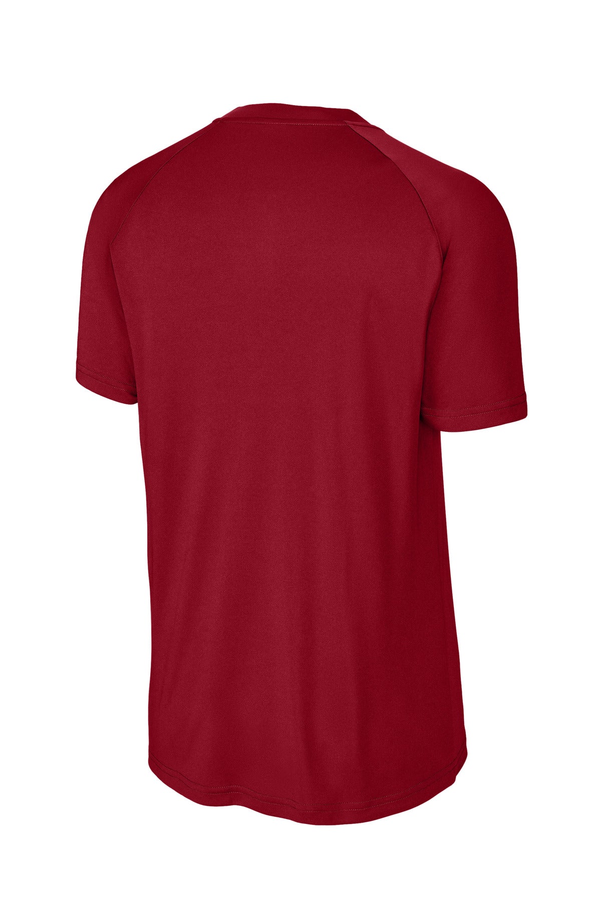 Sport-Tek PosiCharge Competitor 2-Button Henley - Deep Red