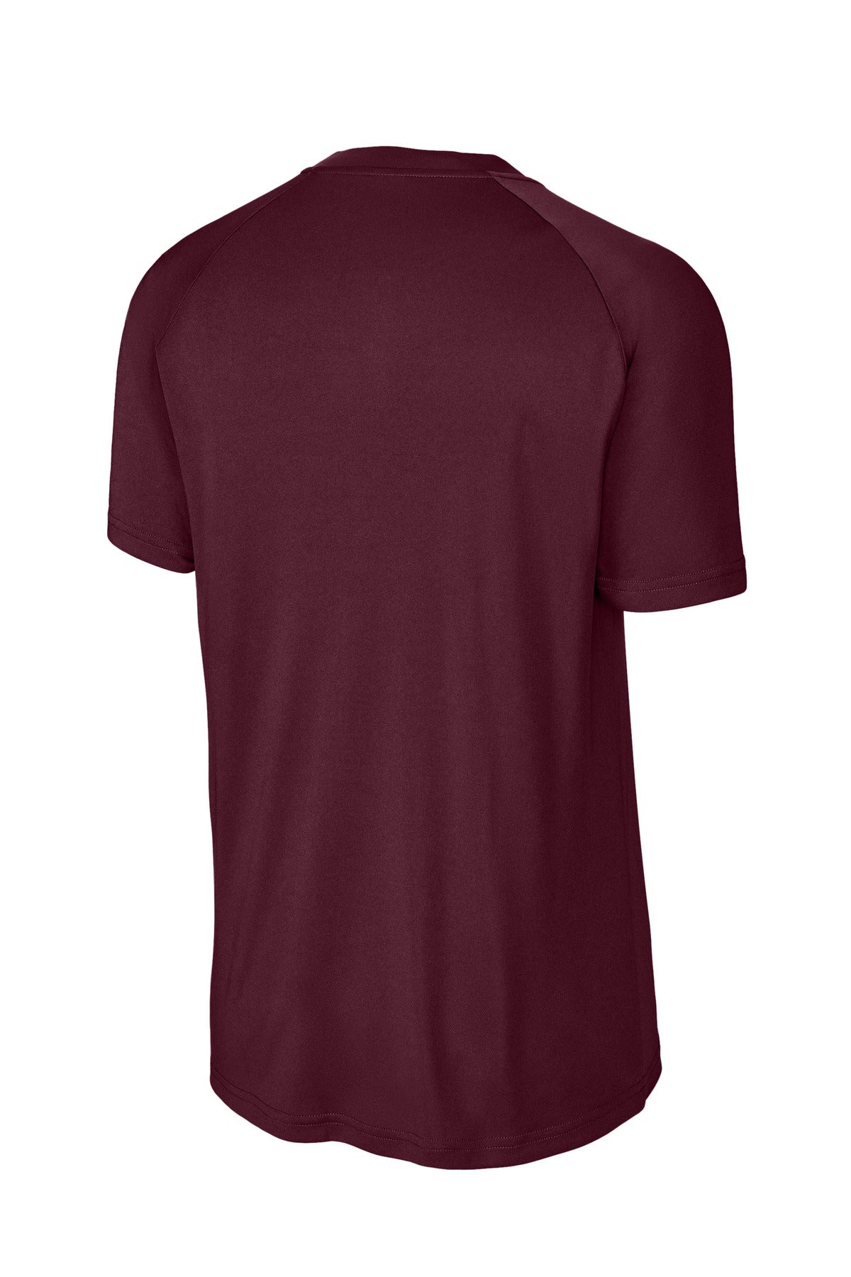 Sport-Tek PosiCharge Competitor 2-Button Henley - Maroon