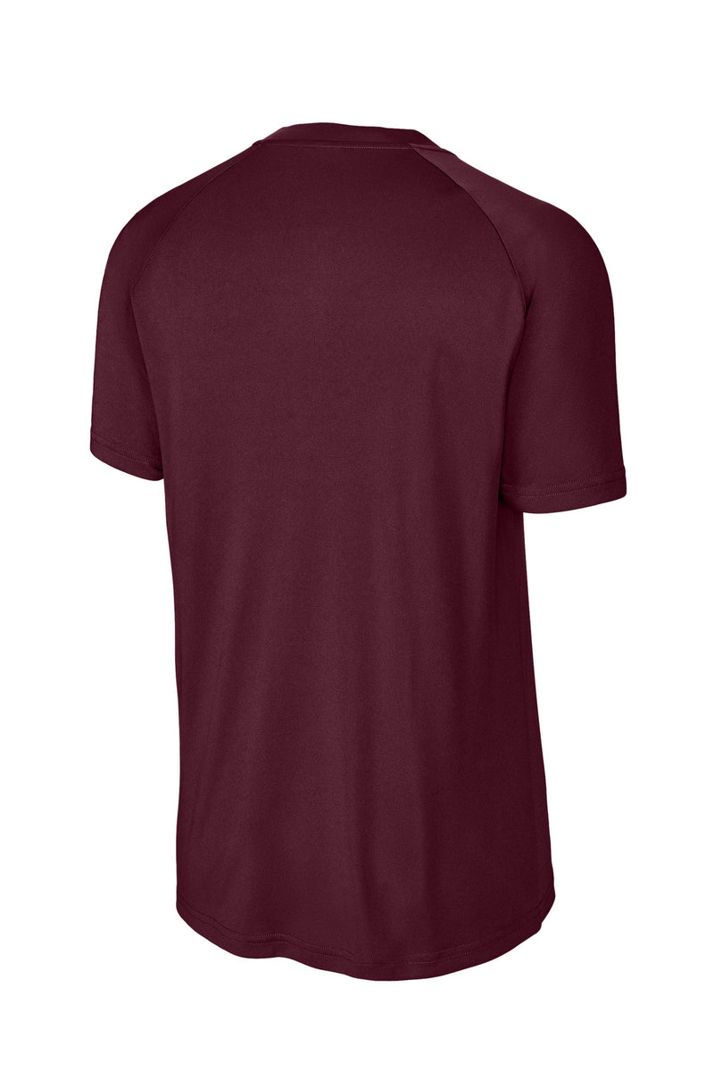 Sport-Tek PosiCharge Competitor 2-Button Henley - Maroon