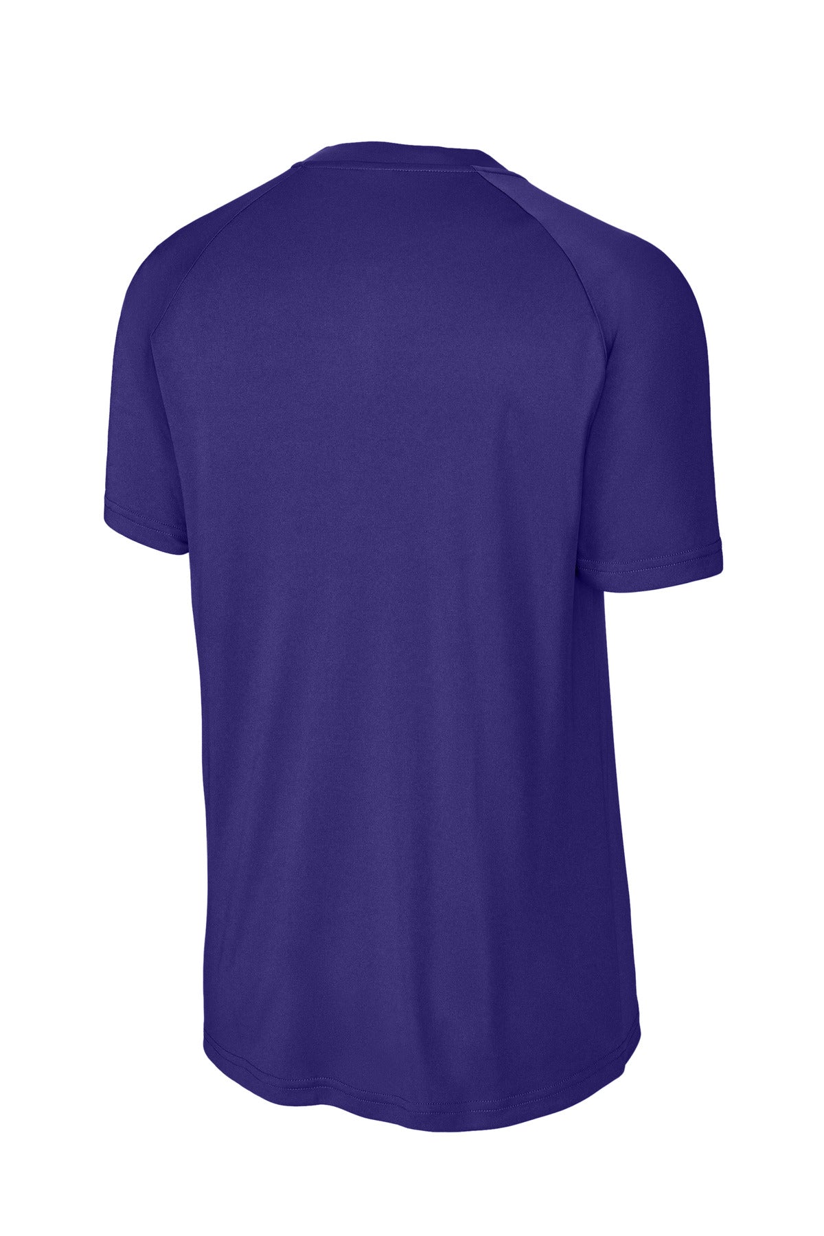 Sport-Tek PosiCharge Competitor 2-Button Henley - Purple