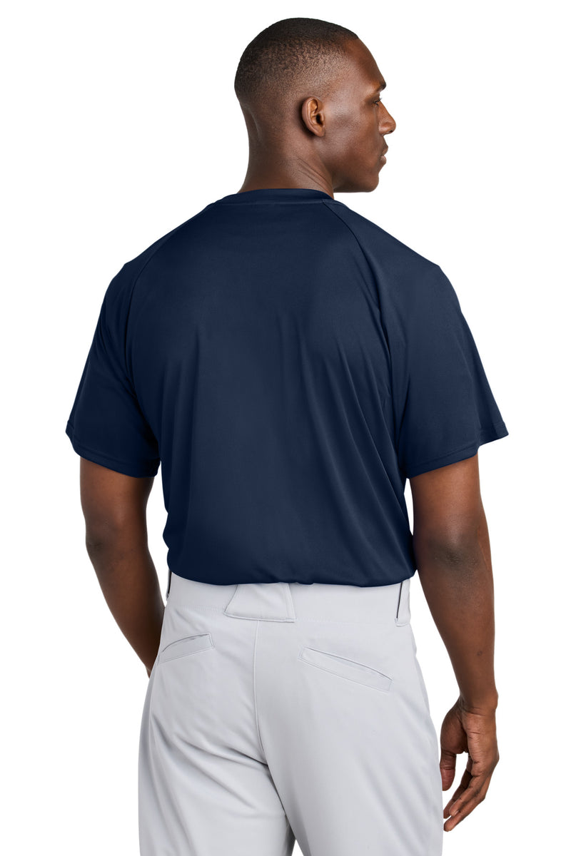 Sport-Tek PosiCharge Competitor 2-Button Henley - True Navy