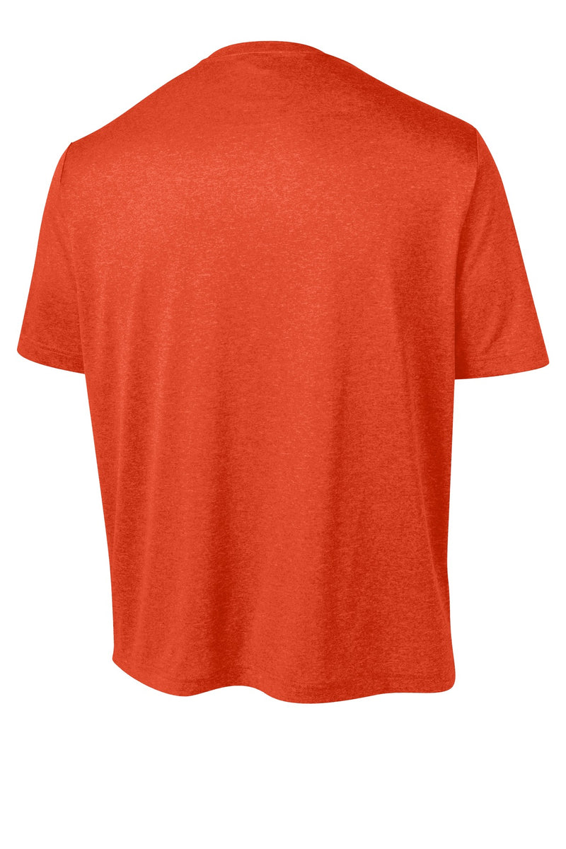 Sport-Tek Heather Contender Tee - Deep Orange Heather