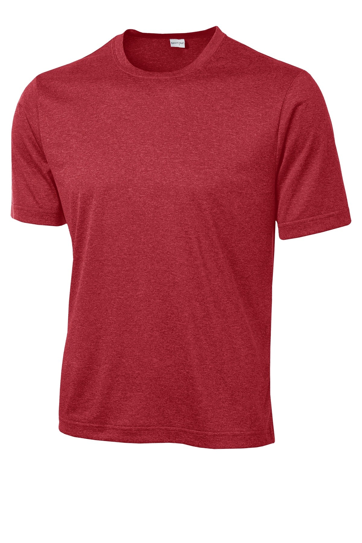 Sport-Tek Heather Contender Tee - Scarlet Heather