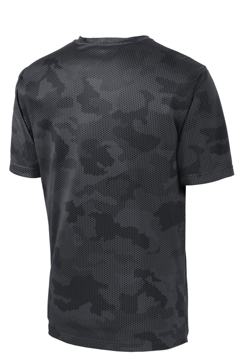 Sport-Tek CamoHex Tee - Iron Grey