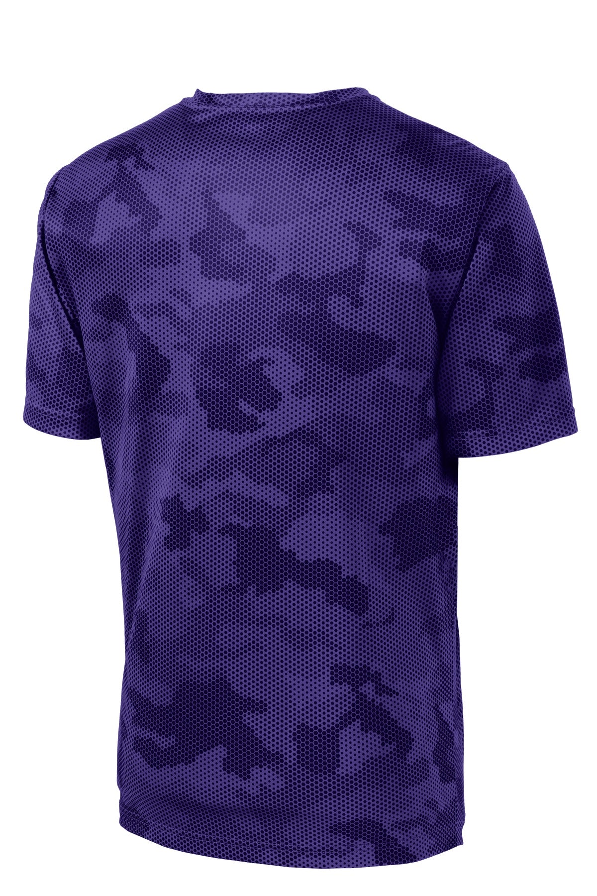 Sport-Tek CamoHex Tee - Purple