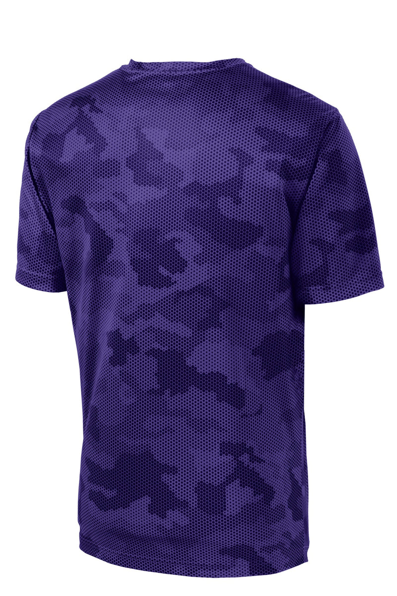 Sport-Tek CamoHex Tee - Purple